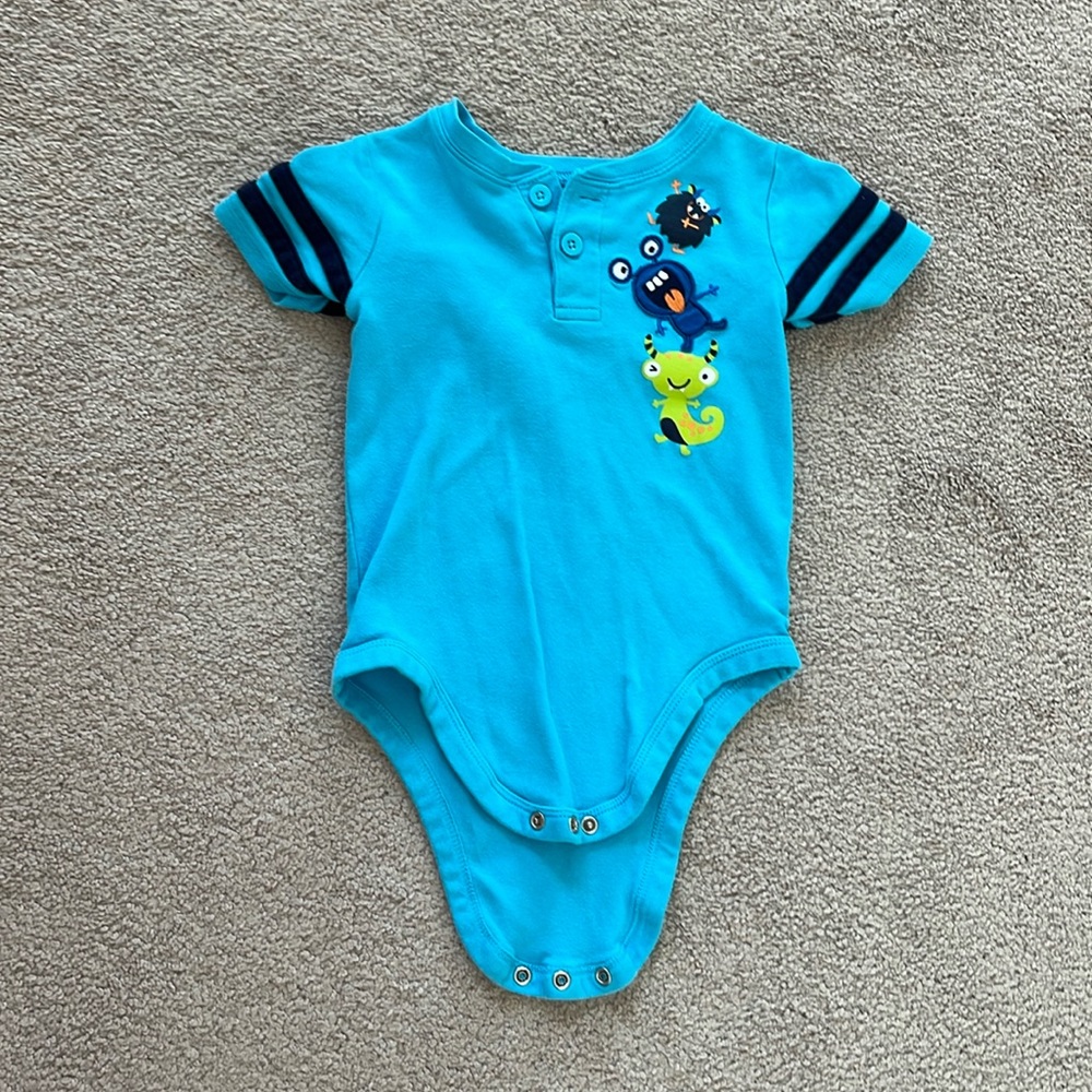 🍼Blue Monster Bodysuit🍼